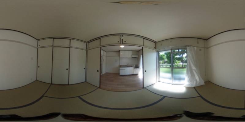 パノラマ画像リビング