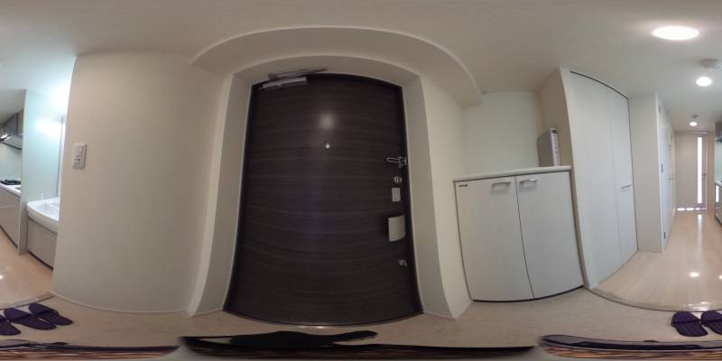 パノラマ画像玄関