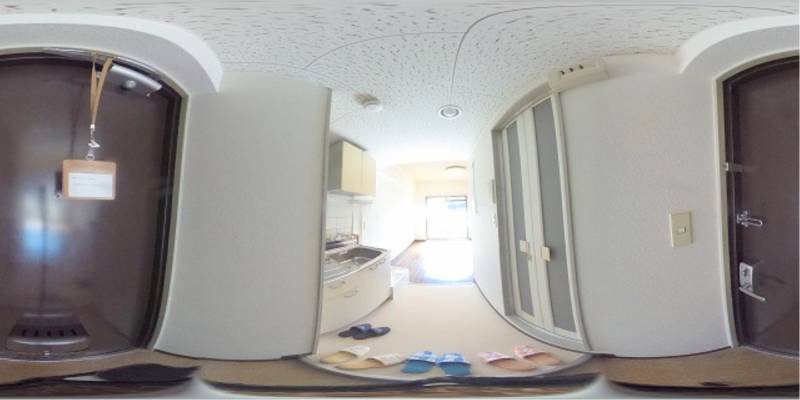 パノラマ画像玄関