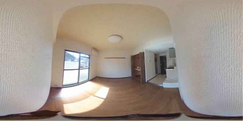 パノラマ画像洋室