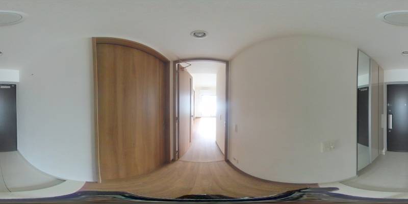 パノラマ画像玄関