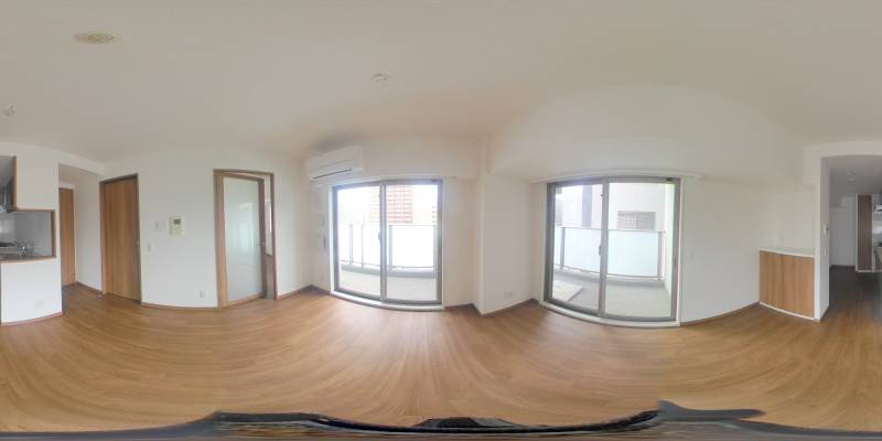 パノラマ画像リビング