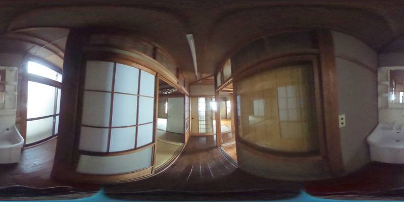 パノラマ画像洗面所