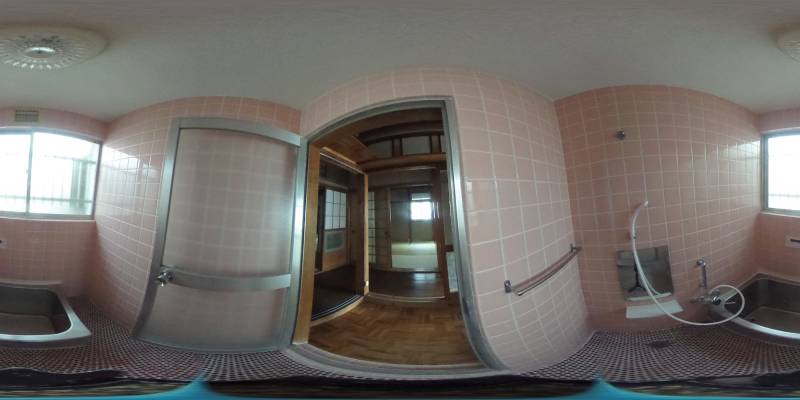 パノラマ画像バスルーム