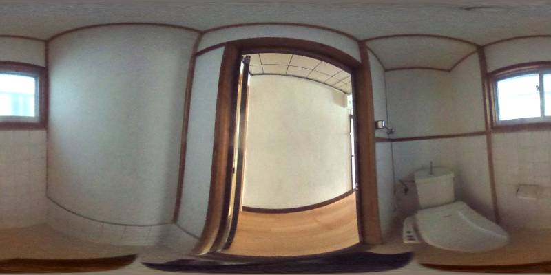 パノラマ画像トイレ