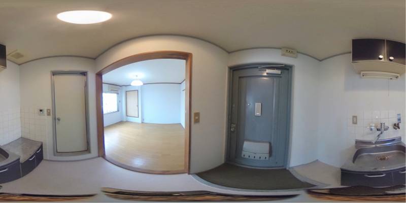 パノラマ画像玄関