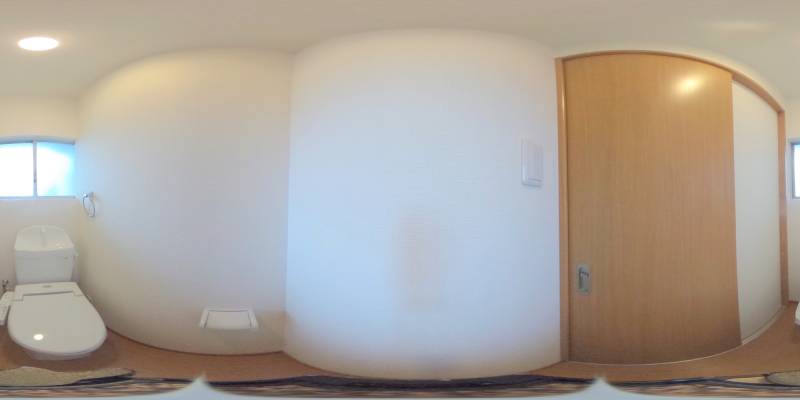 パノラマ画像トイレ
