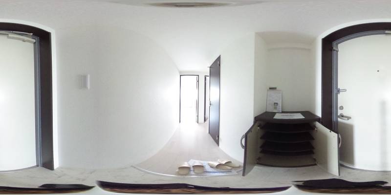 パノラマ画像玄関