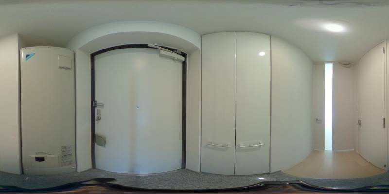 パノラマ画像玄関