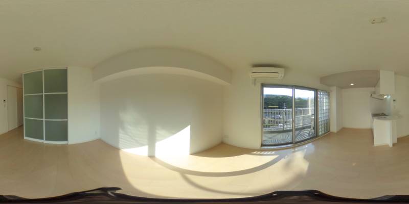 パノラマ画像リビング