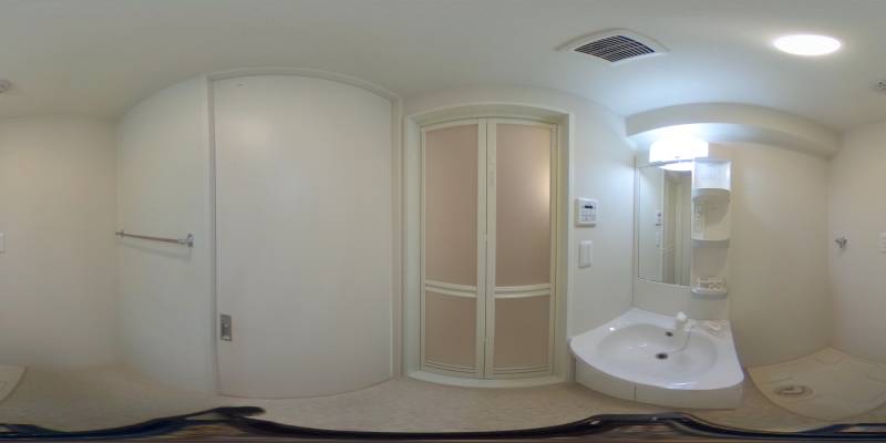 パノラマ画像洗面所