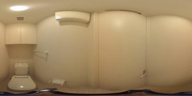 パノラマ画像トイレ