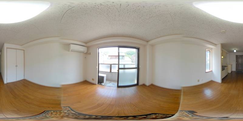 パノラマ画像洋室