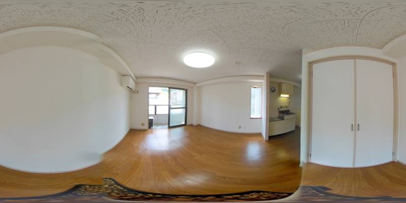 パノラマ画像洋室