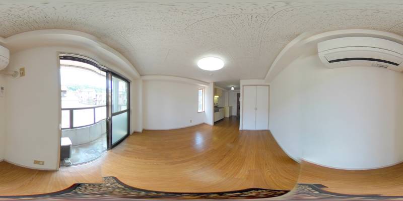 パノラマ画像洋室