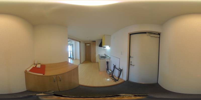 パノラマ画像玄関