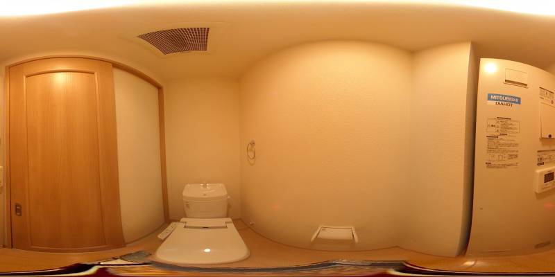 パノラマ画像トイレ