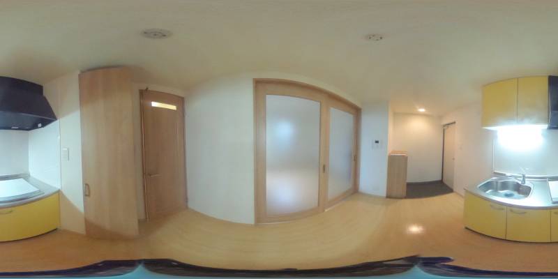 パノラマ画像キッチン