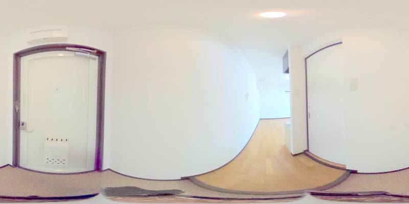 パノラマ画像玄関