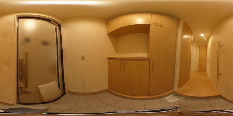 パノラマ画像玄関