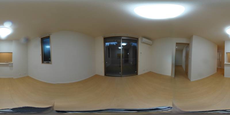 パノラマ画像リビング