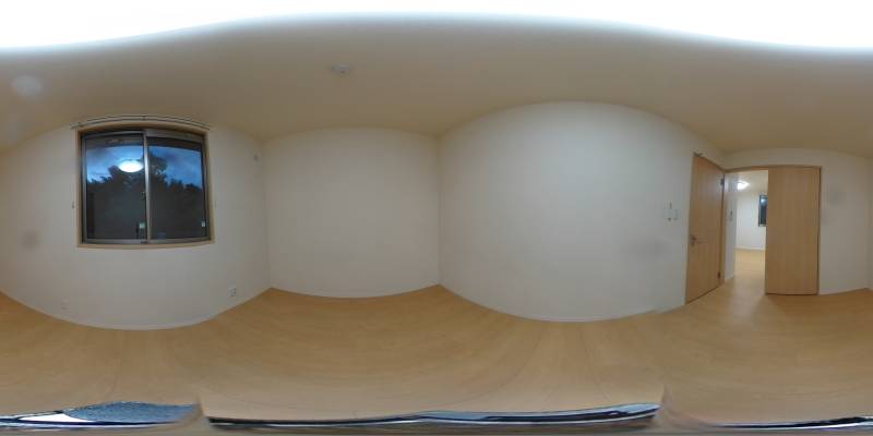 パノラマ画像洋室