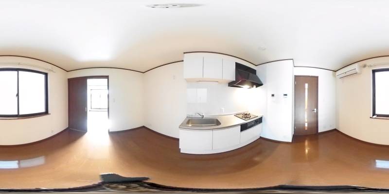 パノラマ画像リビング