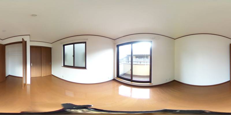 パノラマ画像洋室