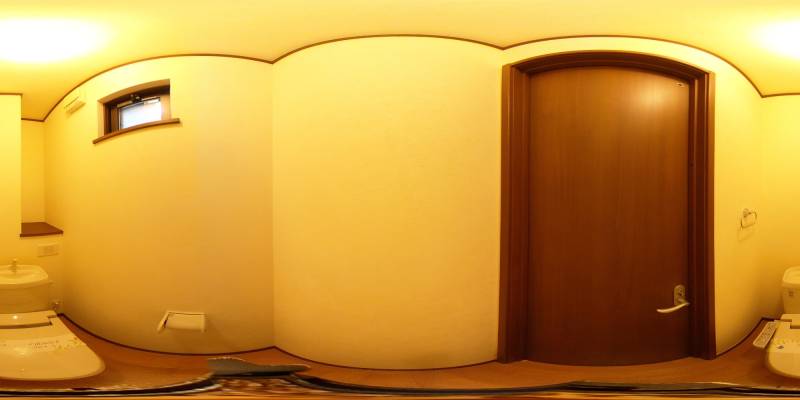 パノラマ画像トイレ