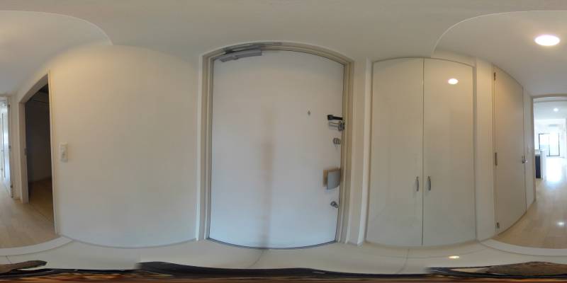 パノラマ画像玄関