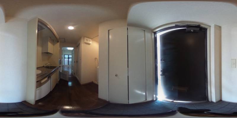 パノラマ画像玄関