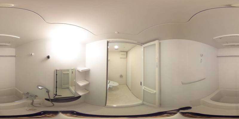 パノラマ画像バスルーム