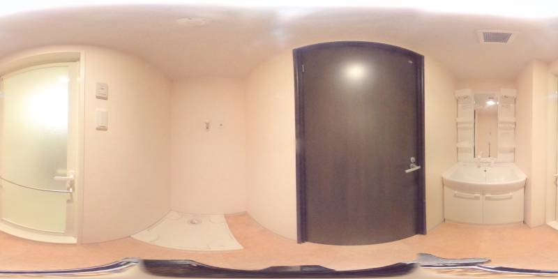 パノラマ画像洗面所