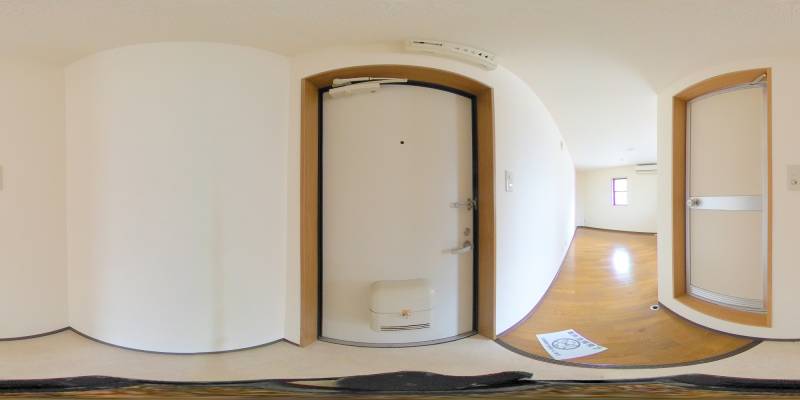 パノラマ画像玄関