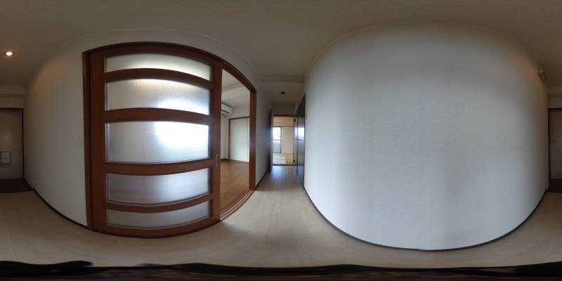 パノラマ画像玄関