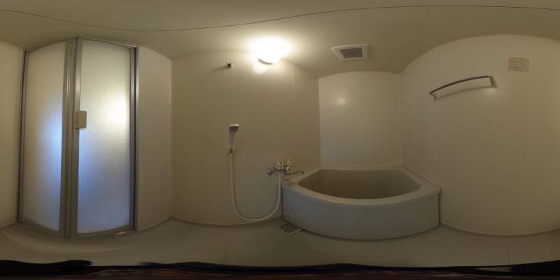 パノラマ画像バスルーム