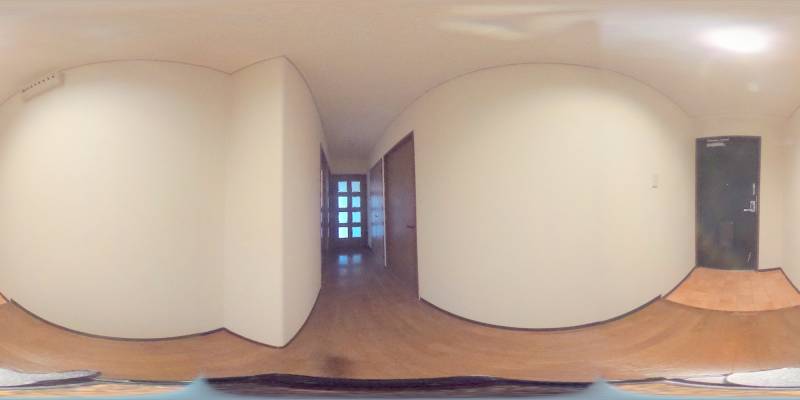 パノラマ画像玄関