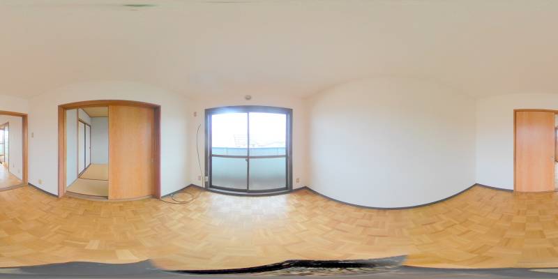 パノラマ画像洋室