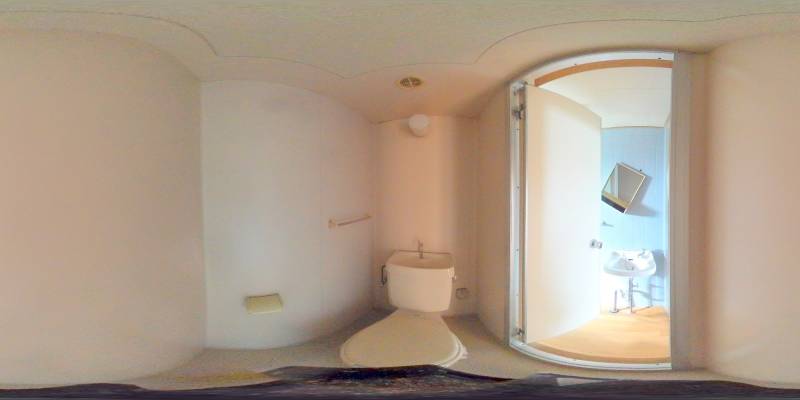 パノラマ画像トイレ