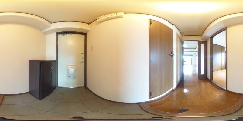 パノラマ画像玄関