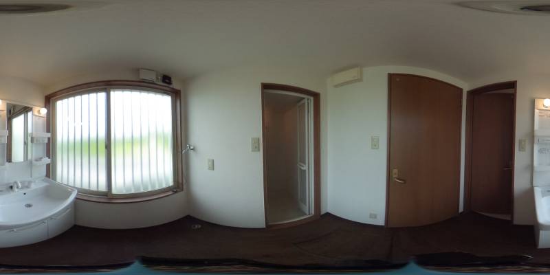 パノラマ画像洗面所