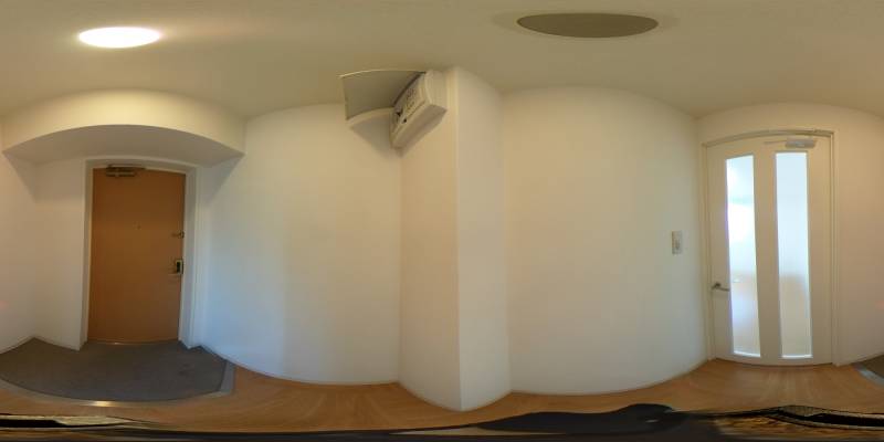 パノラマ画像玄関