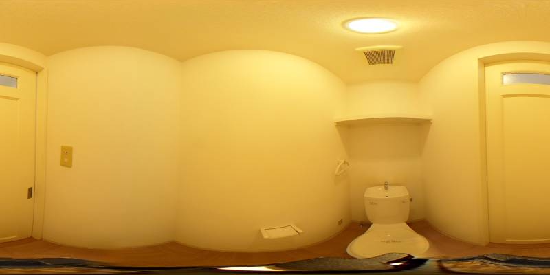 パノラマ画像トイレ