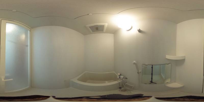 パノラマ画像バスルーム