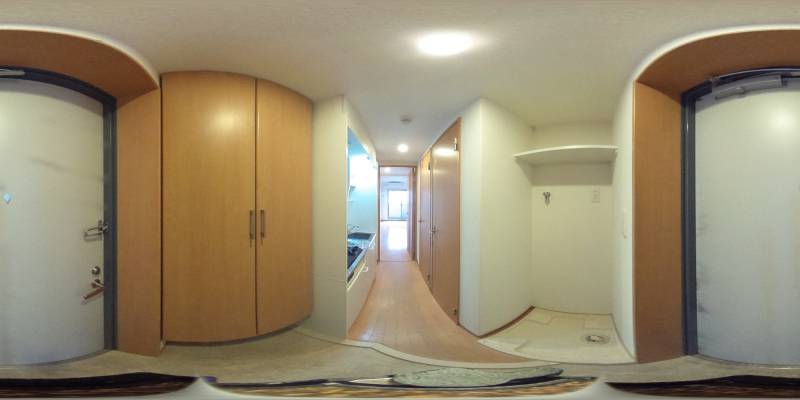 パノラマ画像玄関