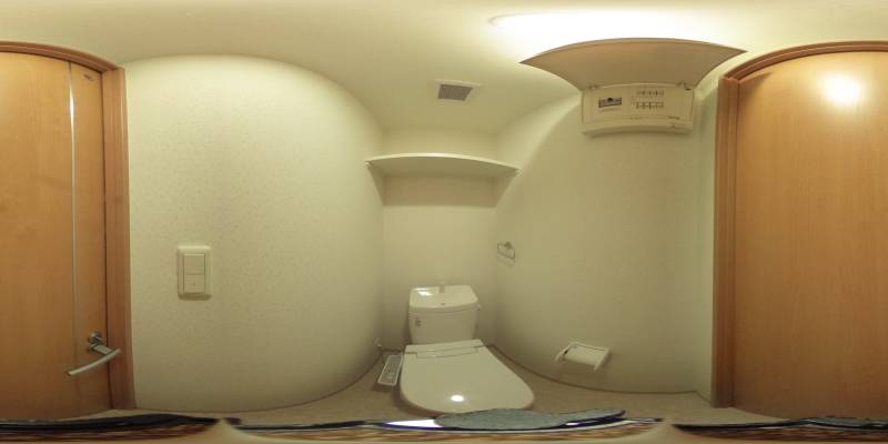 パノラマ画像トイレ