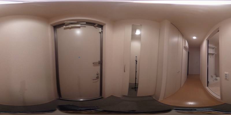 パノラマ画像玄関