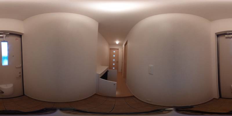 パノラマ画像玄関