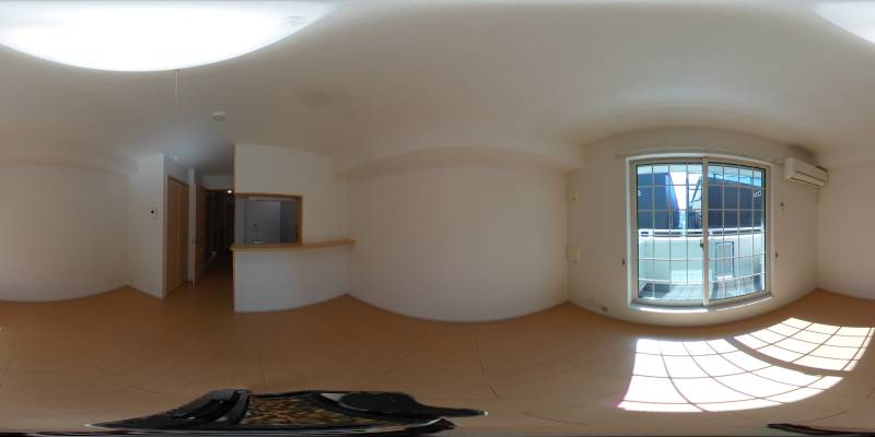 パノラマ画像リビング