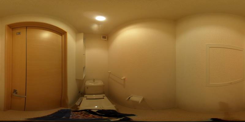 パノラマ画像トイレ